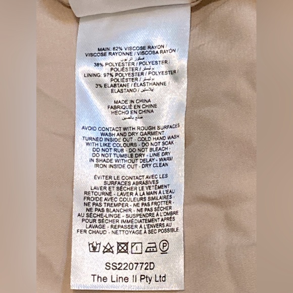 NWT Significant Other Gracie One Shoulder Satin Dress in Almond (Taupe) - Sz 10 - Picture 12 of 13